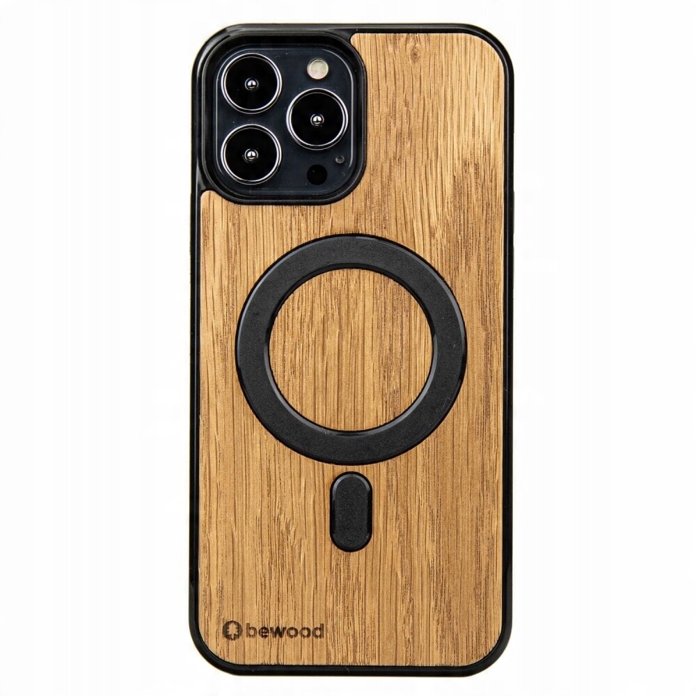Dřevěné Pouzdro Bewood pro iPhone 13 Pro Max Dub MagSafe