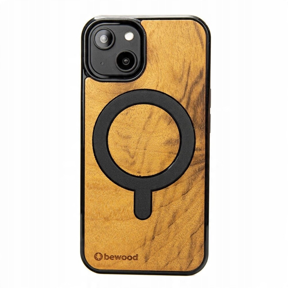 Dřevěné Pouzdro Bewood pro iPhone 15 Imbuia s MagSafe