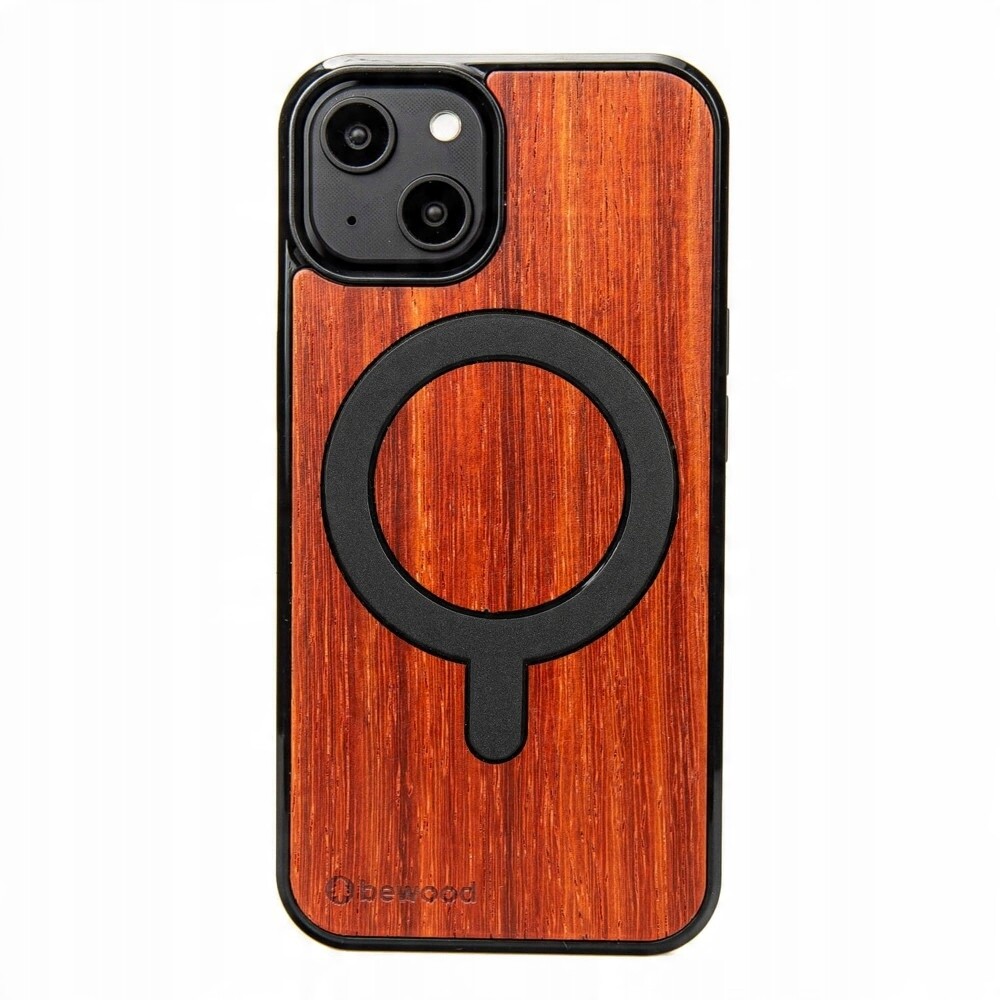 Dřevěné Pouzdro Bewood pro iPhone 15 Padouk s MagSafe