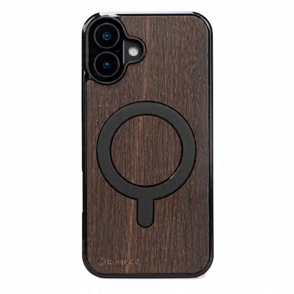 Dřevěné Pouzdro Bewood pro iPhone 16 Plus Dub Uzený s MagSafe