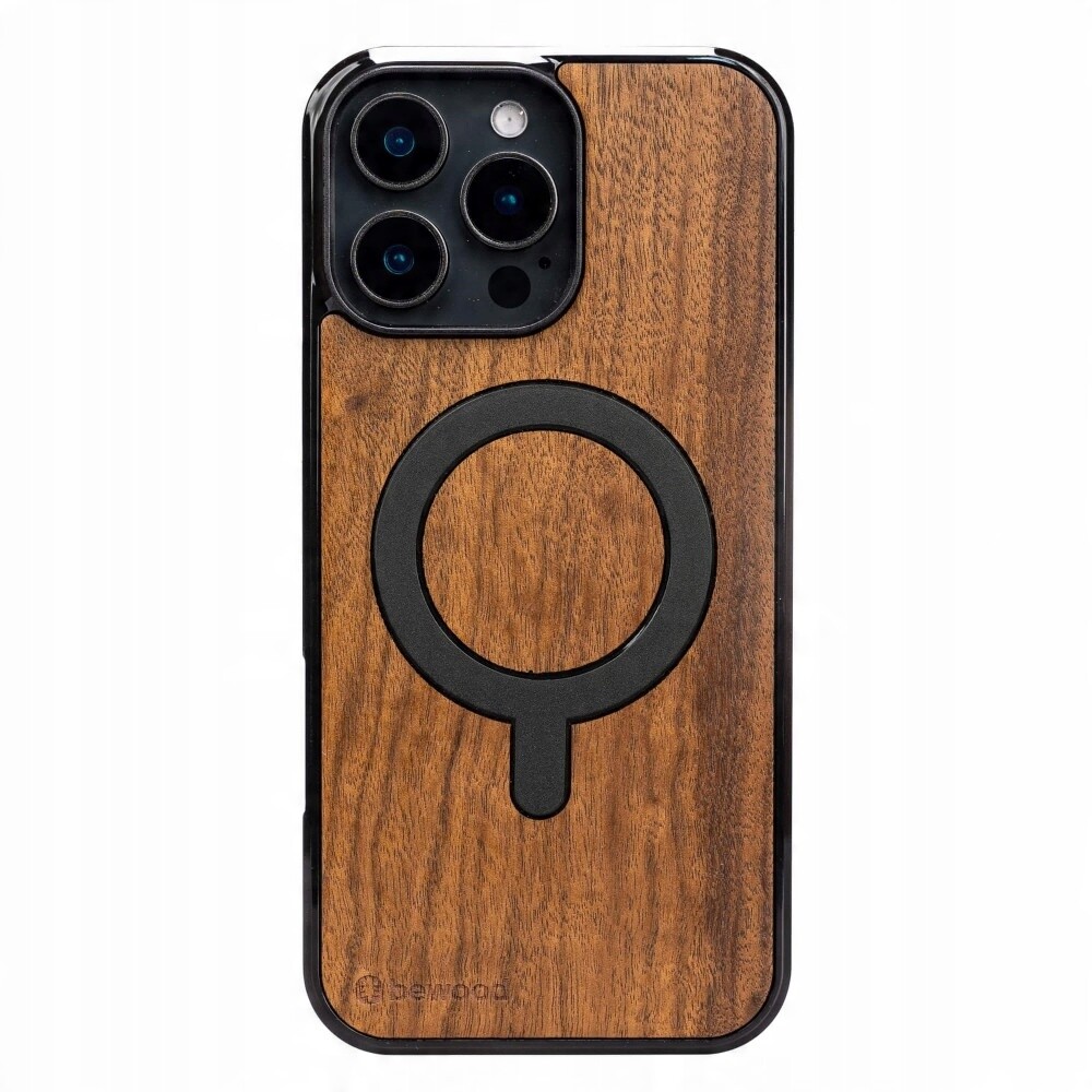 Dřevěné Pouzdro Bewood pro iPhone 16 Pro Max Imbuia s MagSafe