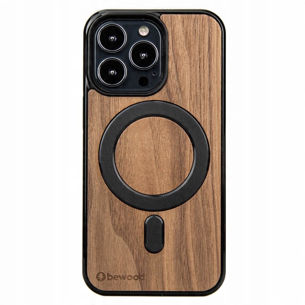 Dřevěné Pouzdro Bewood na iPhone 13 Pro Americký ořech MagSafe