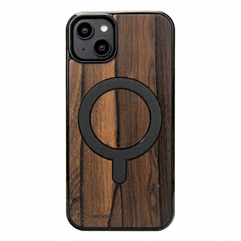Dřevěné Pouzdro Bewood pro iPhone 15 Plus Ziricote s MagSafe