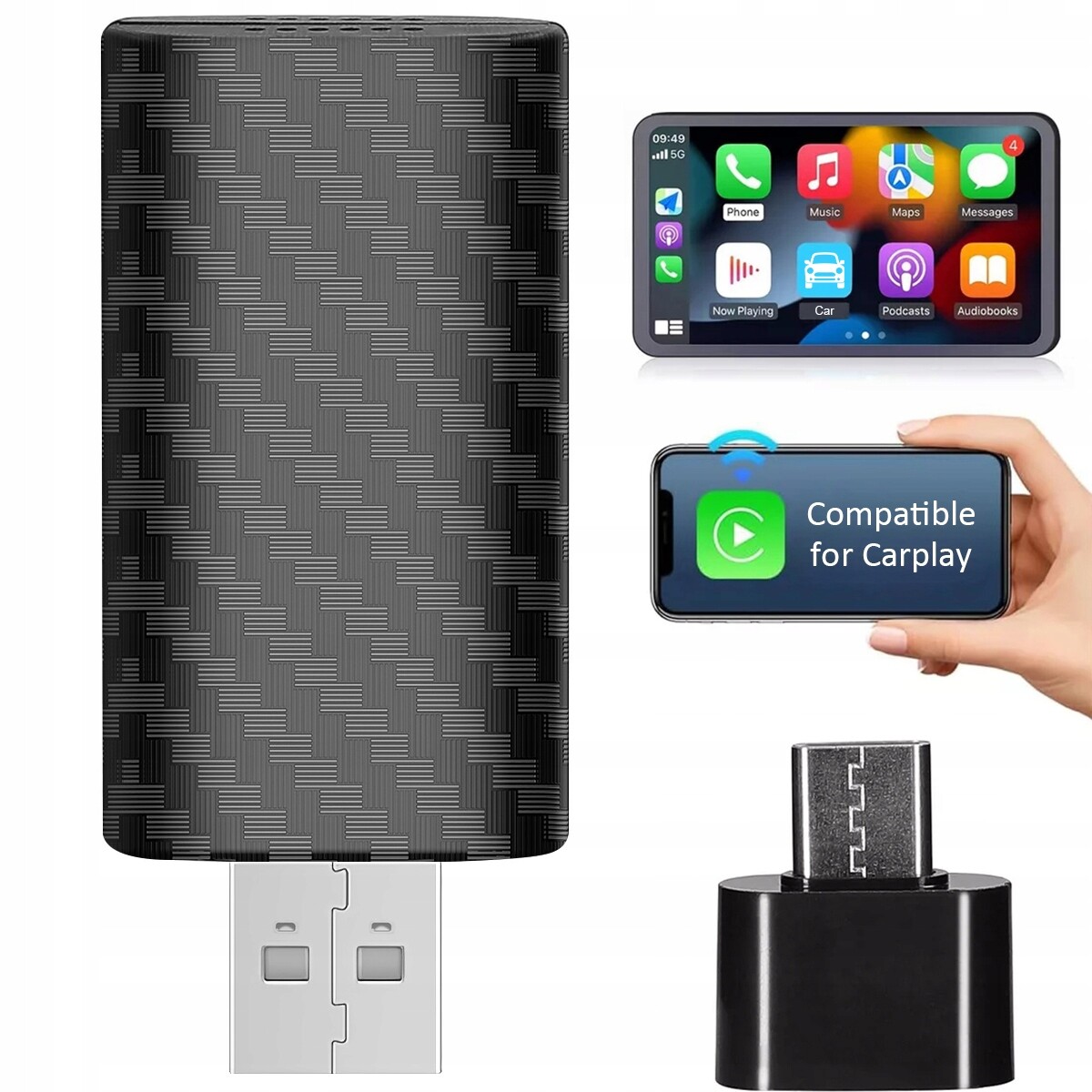 Bezdrátový adaptér Car Smart Box Bezdrátový adaptér do auta