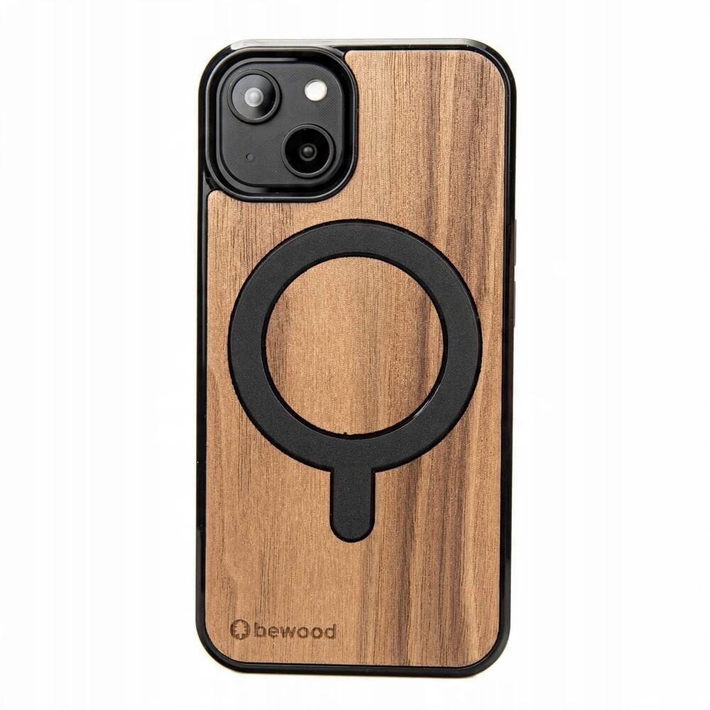 Dřevěné Pouzdro Bewood pro iPhone 15 Americký Ořech s MagSafe