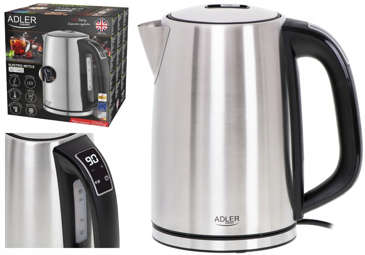 Elektrická Konvice S Regulací Teploty 2200 W