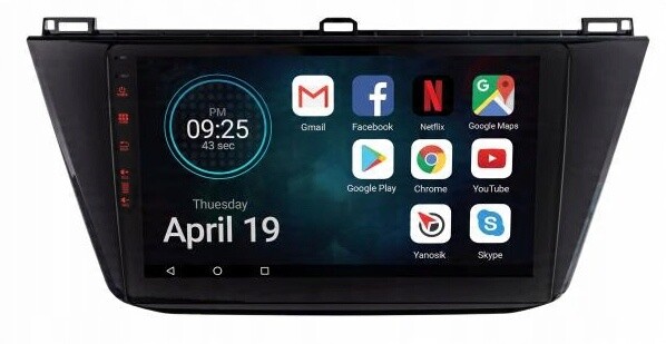 Rádio Vordon HT-X10 RF-2330 rámeček Vw Tiguan 2017