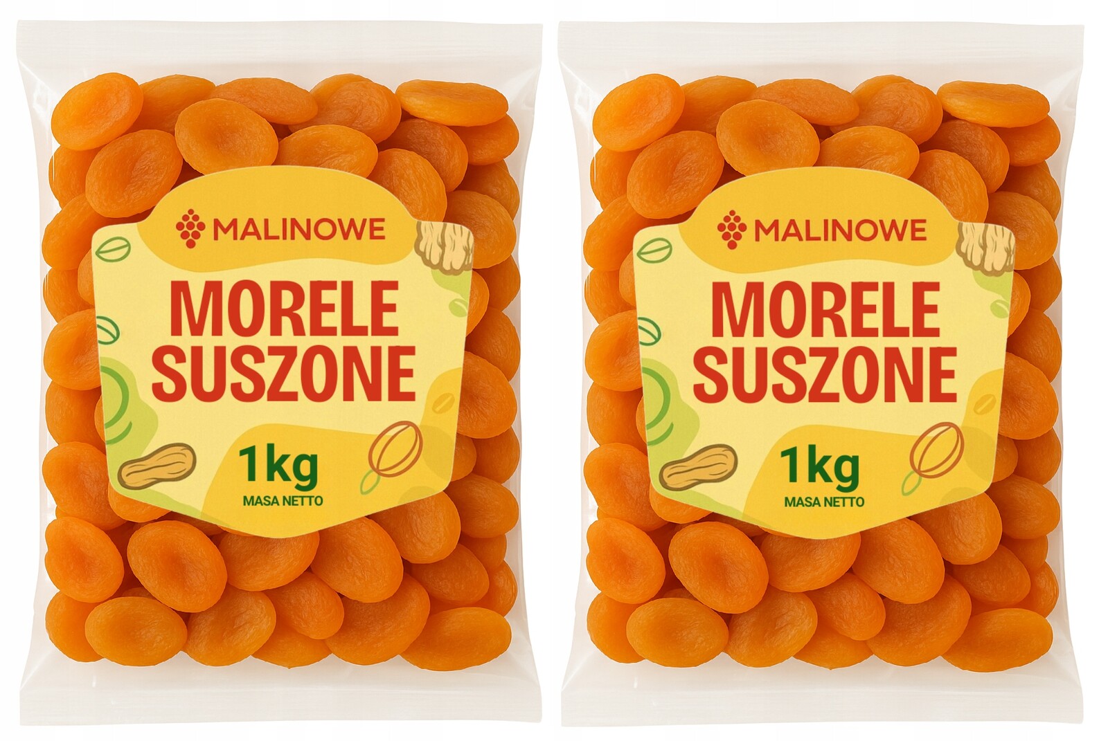 Sušené Meruňky 2X1kg Zlaté Lahodné Bez Pecek