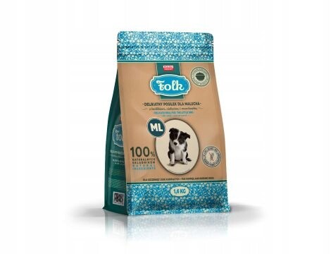 Folk Junior pro malé děti s králíkem, telecím masem a mrkví 1,6 kg