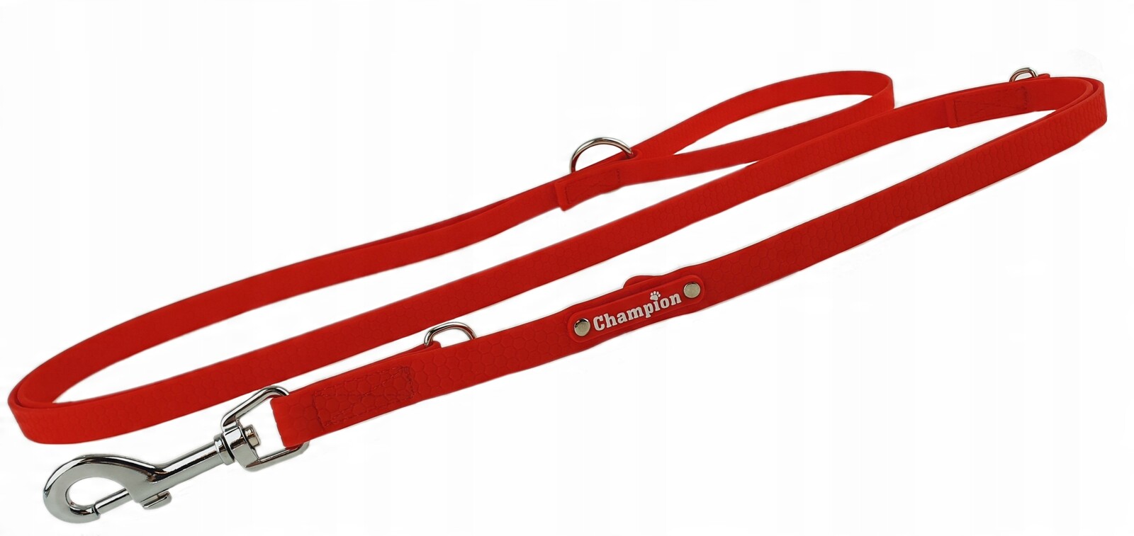 Regulovatelné Vodítko pro psa Vodotěsné Champion 1,6 cm/3 m Červené