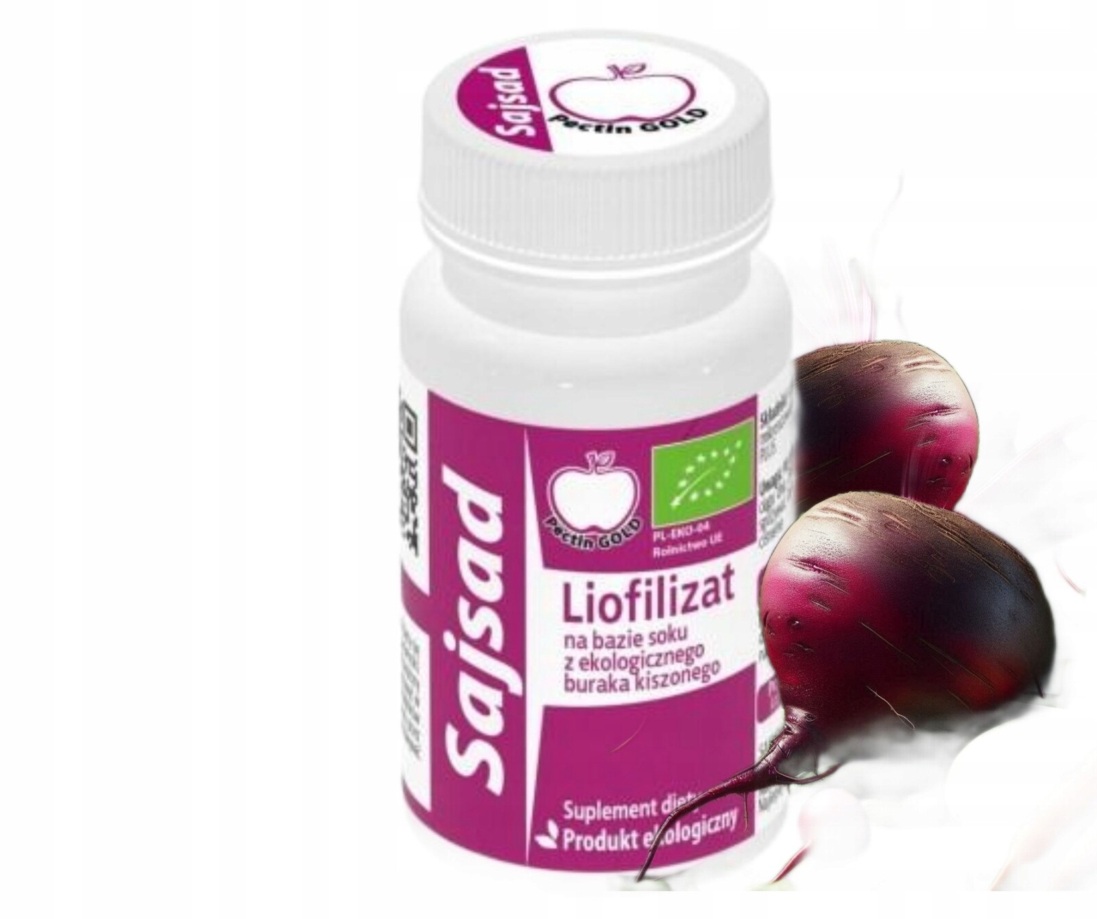 Lyofilizát šťávy z ekologické Kysané Řepy Probiotik Sajsad 60 kapslí