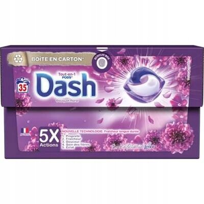 Dash Tout-en-1 Pods Bouquet Floral 35p 679g