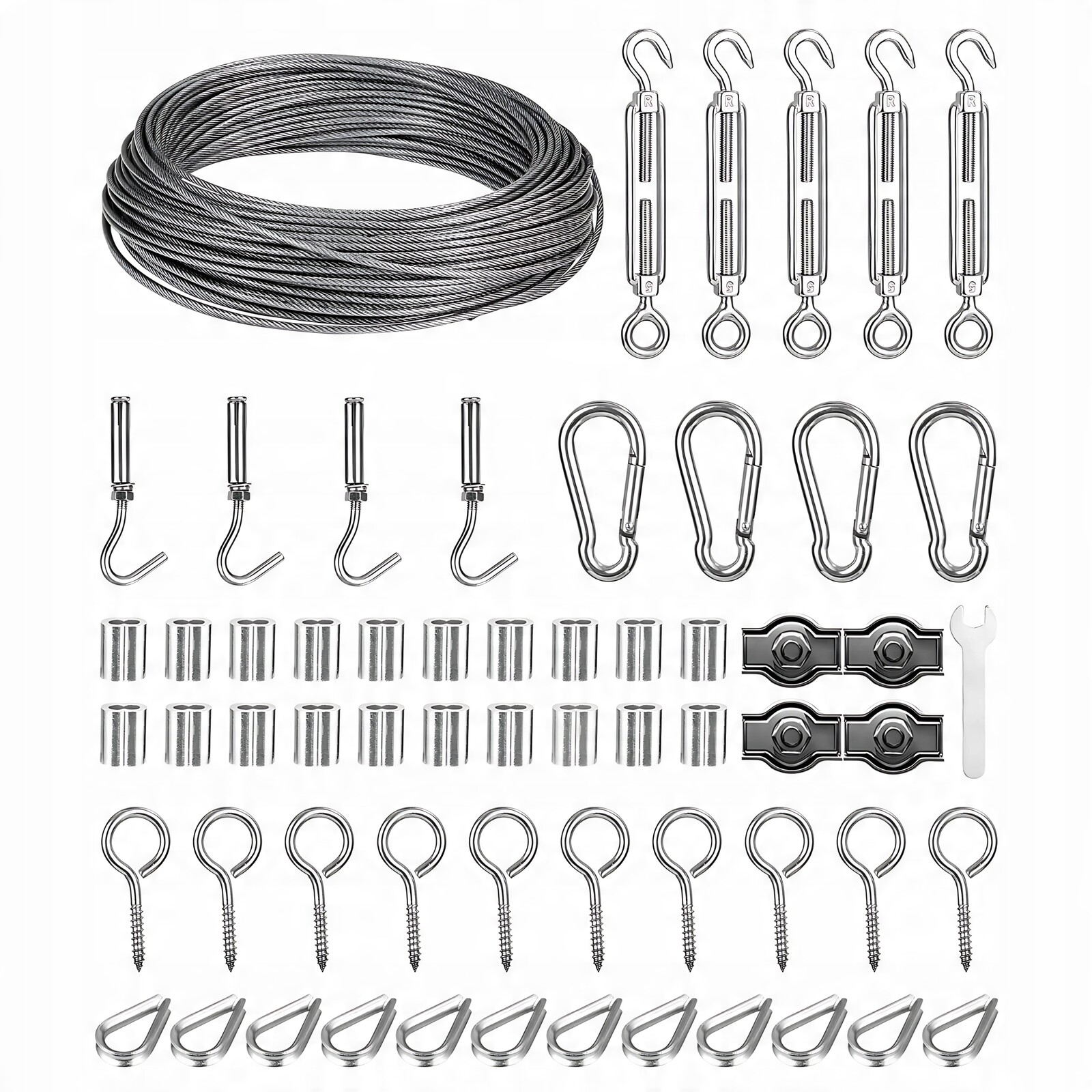 Ocelové Lanko 30 M 2 MM Potažené Pvc Pro Rostliny Určené K Praní V Zahradě
