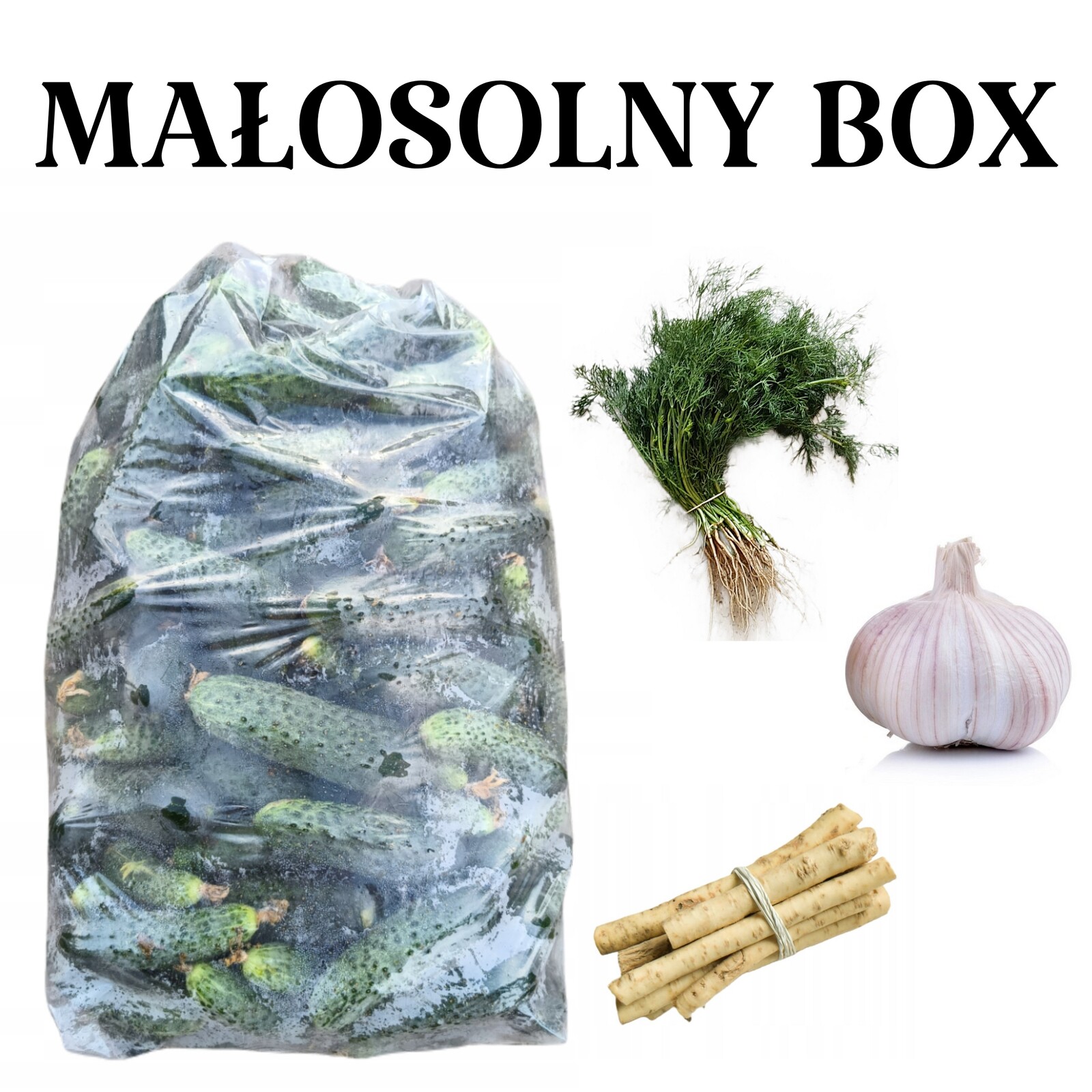 Sada k nakládání malých okurek 10 kg recept Bonus!