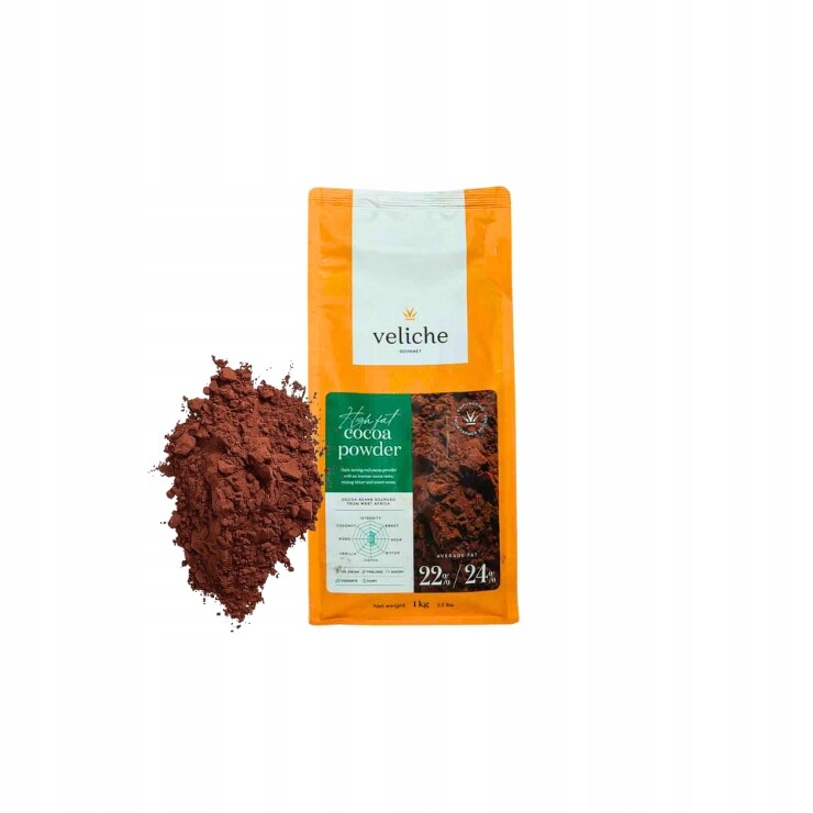Kakaový v prášku (22-24%) Natural Cocoa Powder 1 kg