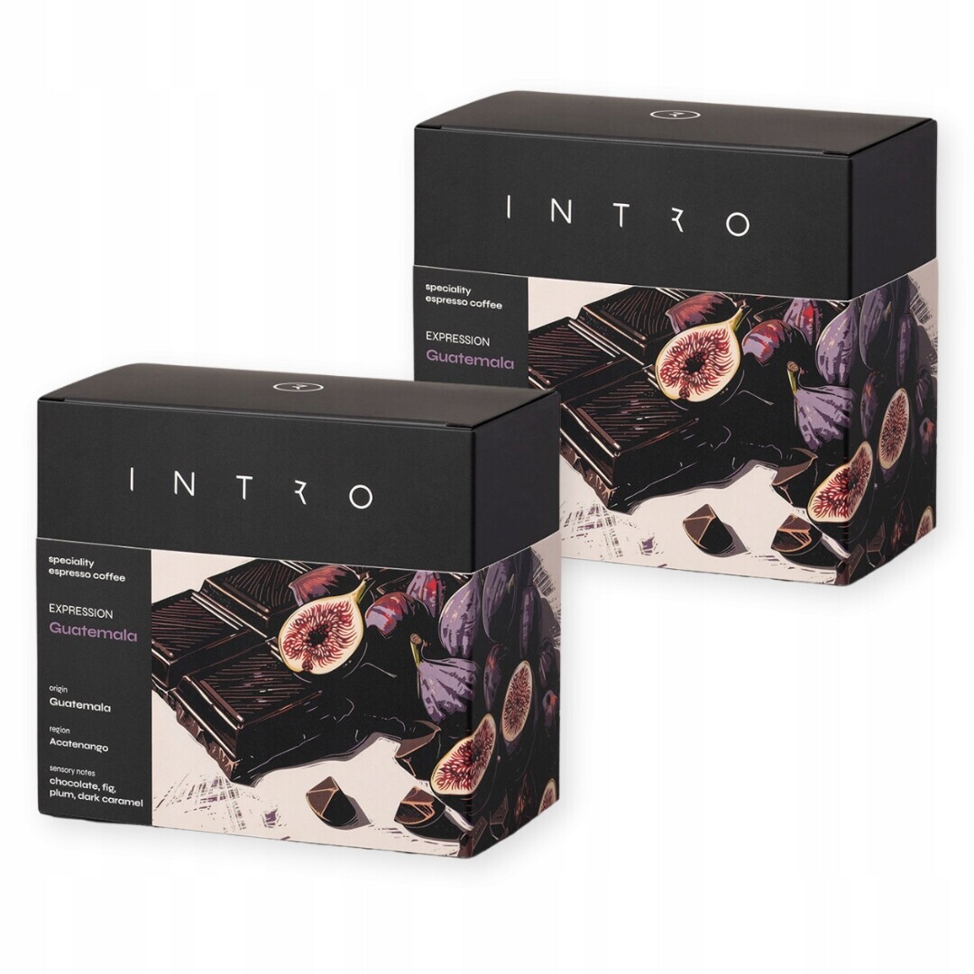 Káva zrnková 4x250 g Guatemala Acatenango čerstvě pražená single Intro