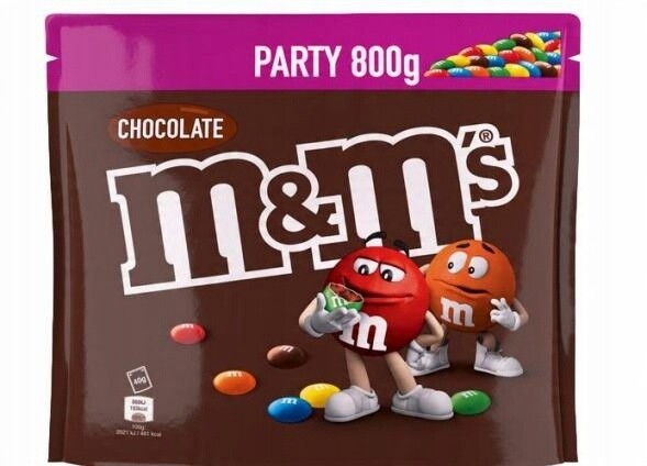 Bonbóny M&M's Čokoládové Party Pack 800 g