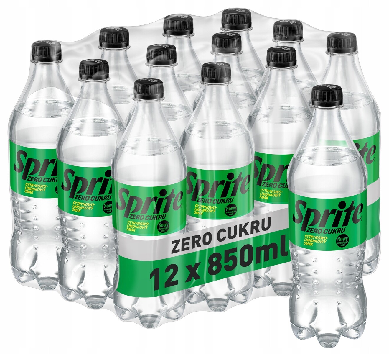 Sprite Zero Cukru 850 ml Pet 1*12 Ks