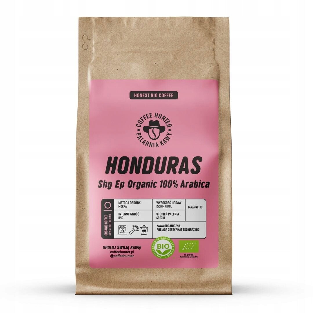 Káva Honduras Shg Ep Káva 1000 g