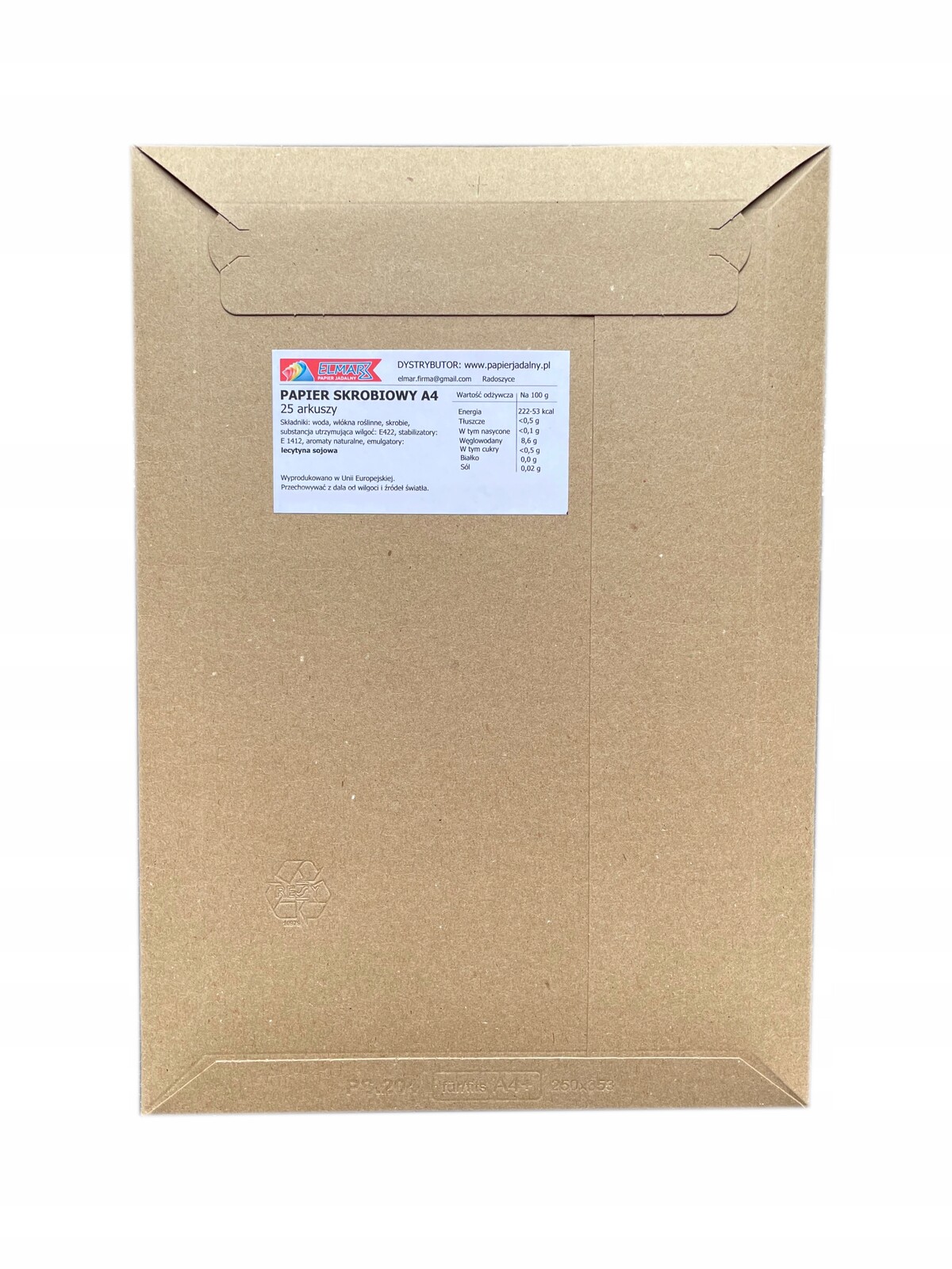 Škrobový papír A4 – 25 listů – Novinka