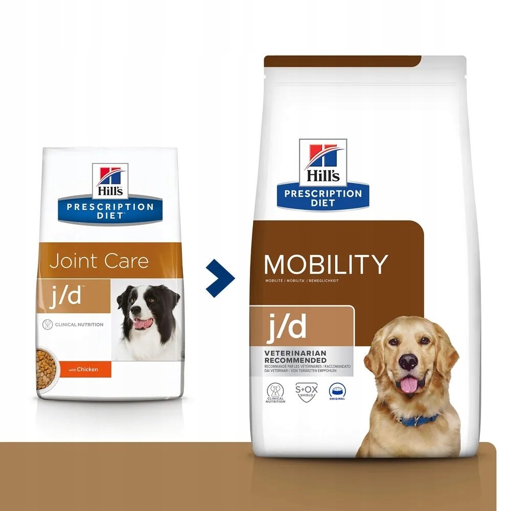 Hill's Pd Prescription Diet Canine Mobility j/d 4kg Hills