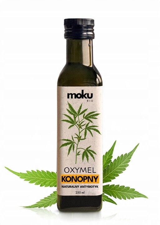 Konopný oxymel 250 ml Moku oxymel na imunitu