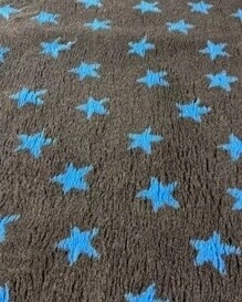 Goldie Drybed 75x50 Odstín Šedé Modrá Hvězda