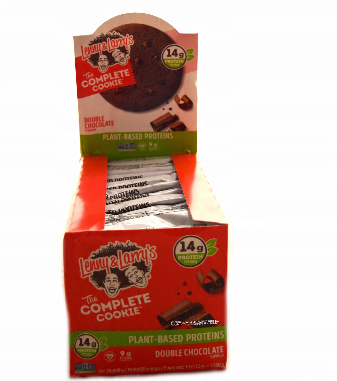 Lenny & Larry's The Complete Cookie 113g Vege Rostlinná Bez Gmo Dvojitá Čokoláda