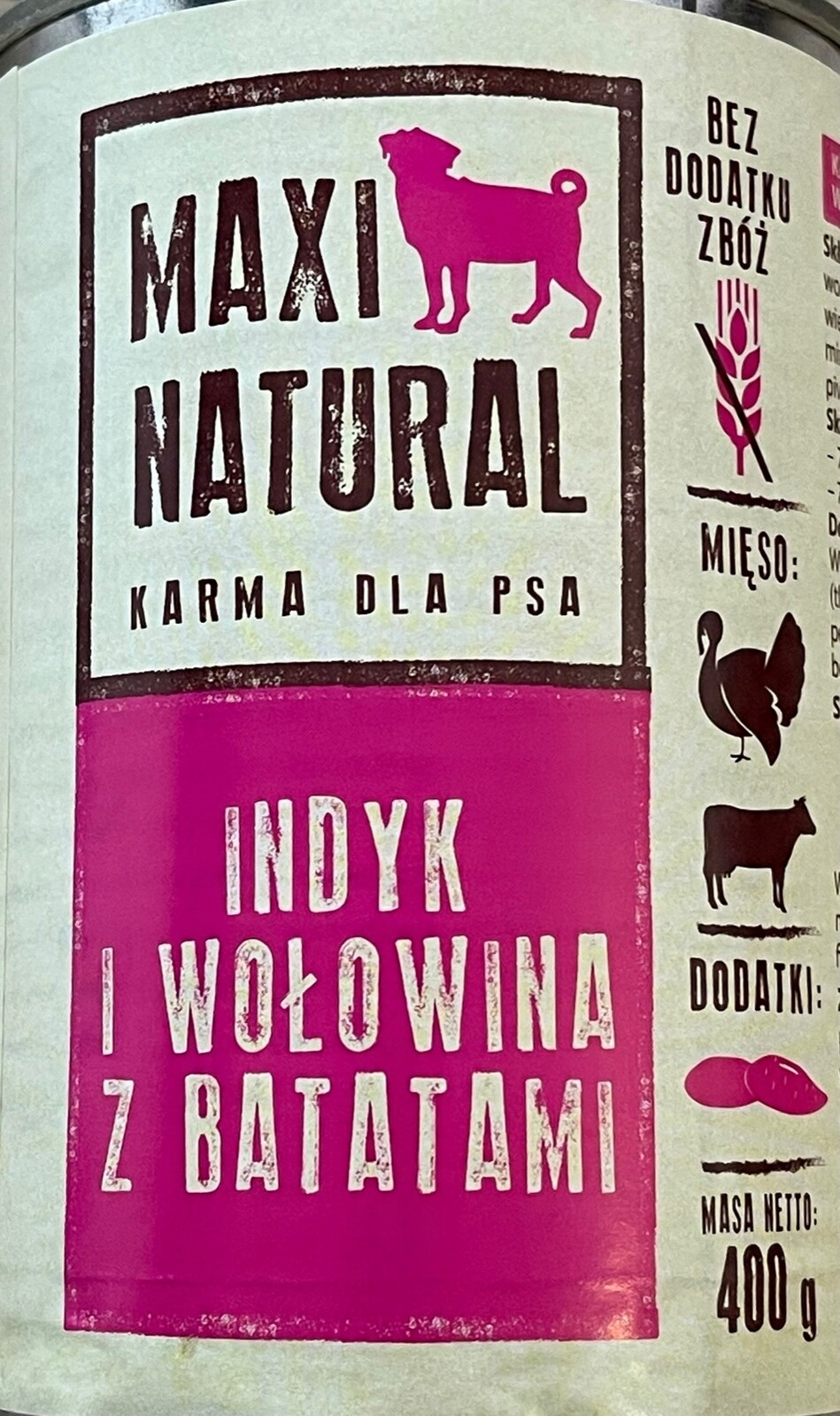 Maxi natural mix chutí 400 g