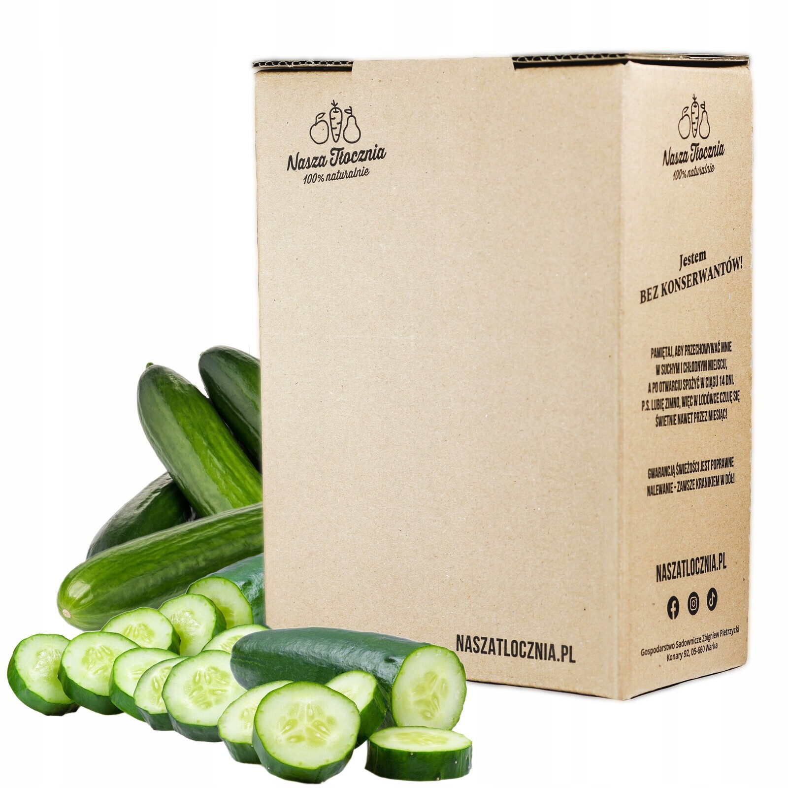 Lisovaný džus 100% Okurka Nfc čištění detoxikace hubnutí toxinů Fit 3L