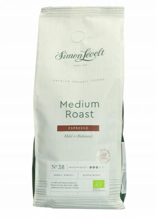 Ekologická Káva Medium Roast zrnková Bio 500 g