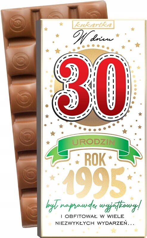 čokoláda Narozeniny 30 (čísla, ročníky) 423