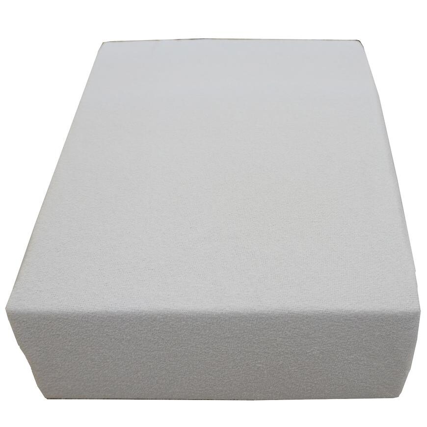 Froté prostěradlo s napínací gumou 0,9/2,0 bílé b.1