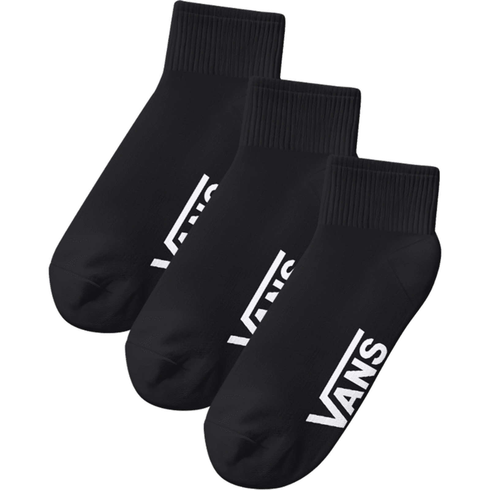 Vans Ponožky VANS Classic Quarter Crew L VN000QBXBLK1