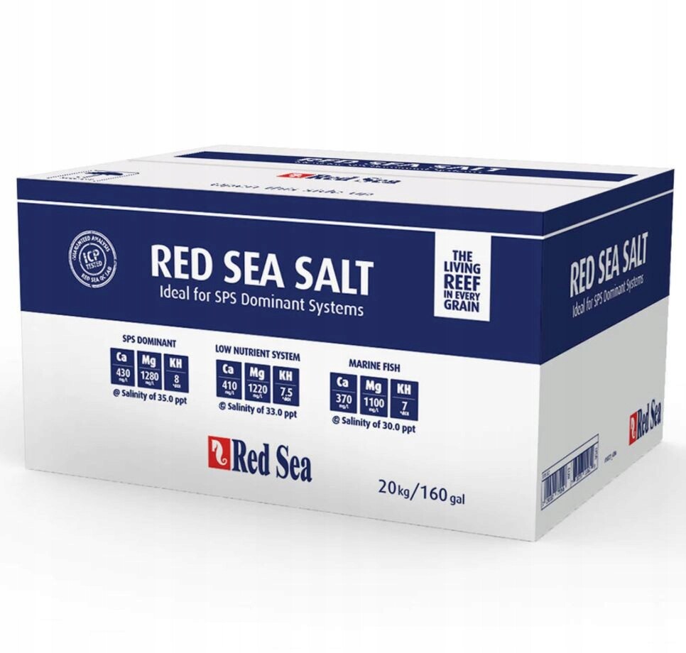 Red Sea Salt, Box (20 kg) Mořská sůl