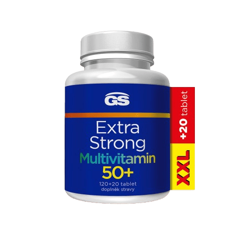 GS Extra Strong Multivitamin 50+, XXL 140 tablet