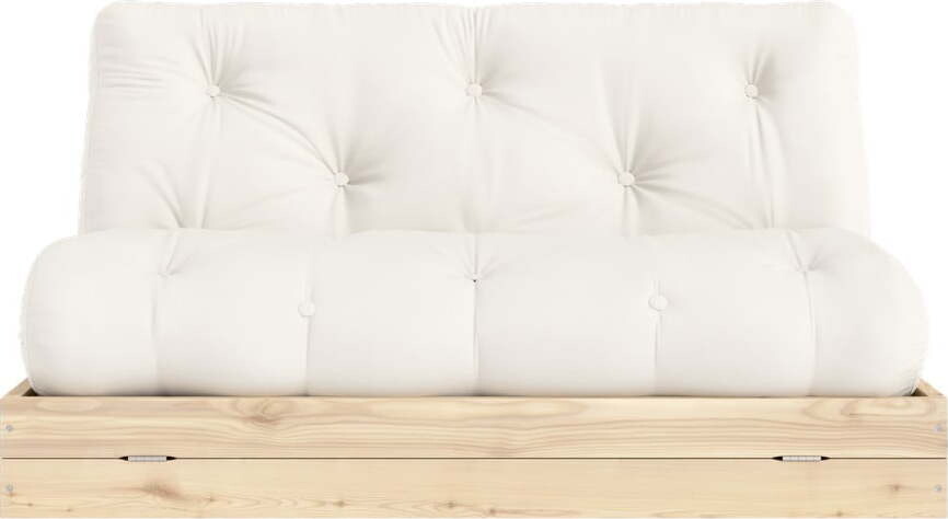 Krémová rozkládací pohovka 145 cm Flip – Karup Design