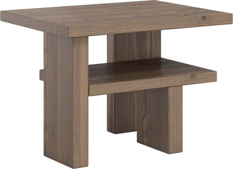 Odkládací stolek z borovicového dřeva 34x45 cm Japan – Karup Design