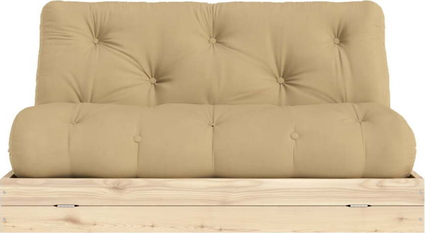 Světle hnědá rozkládací pohovka 145 cm Flip – Karup Design