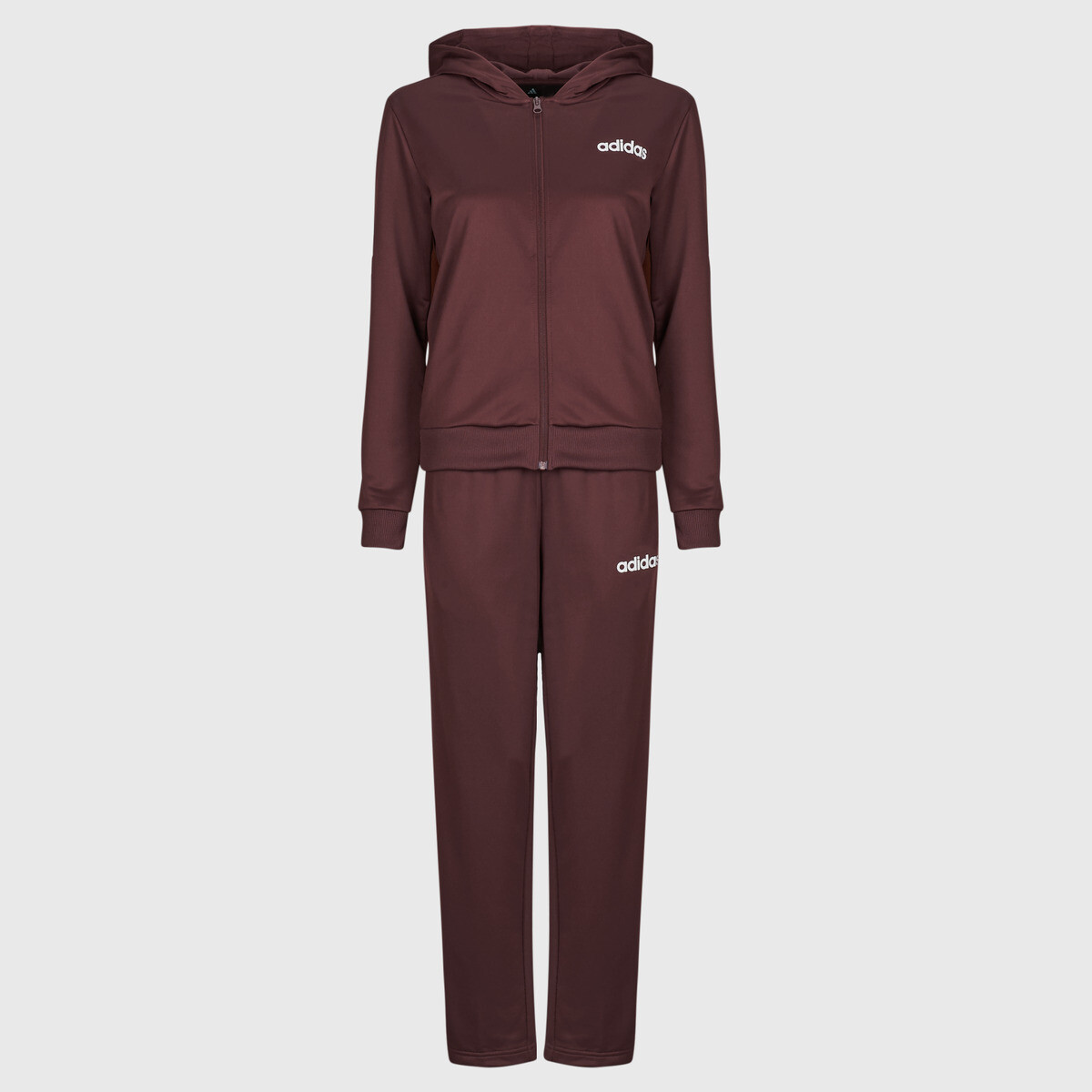 adidas  Essentials Linear Track Suit  Bordó