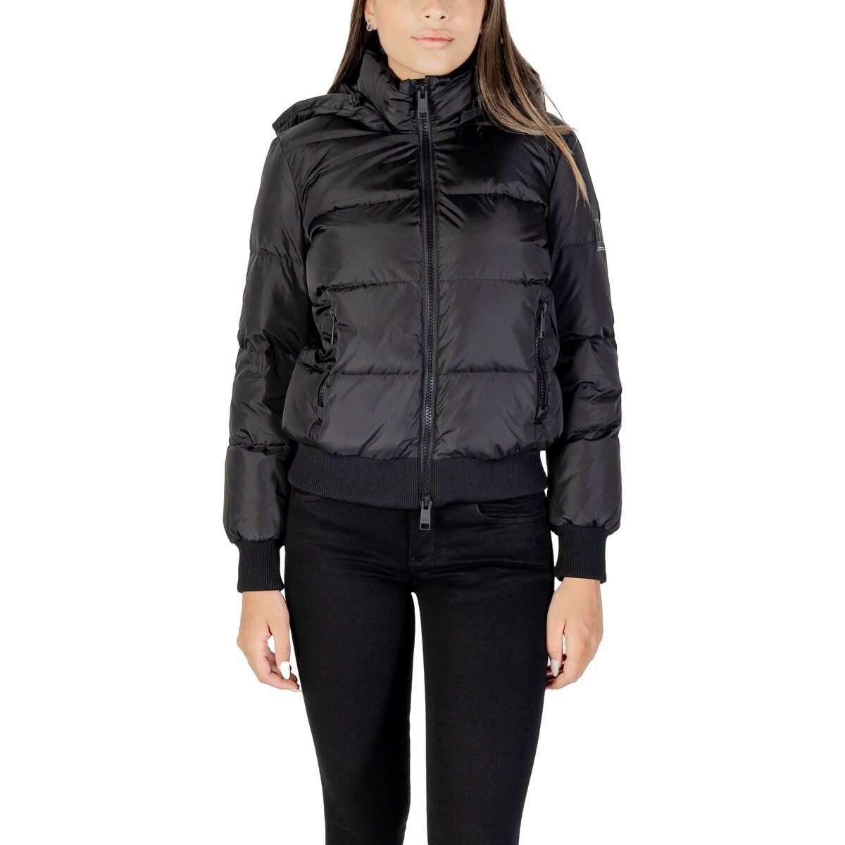 EAX  DOWN JACKET XW000228 AF12286  Černá