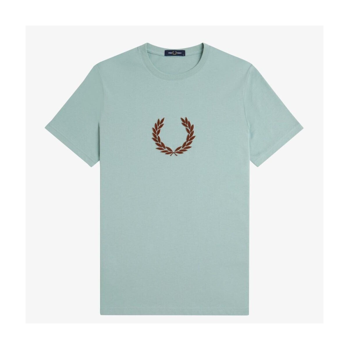 Fred Perry  TEXTURED LAUREL WREATH T-SH  Modrá