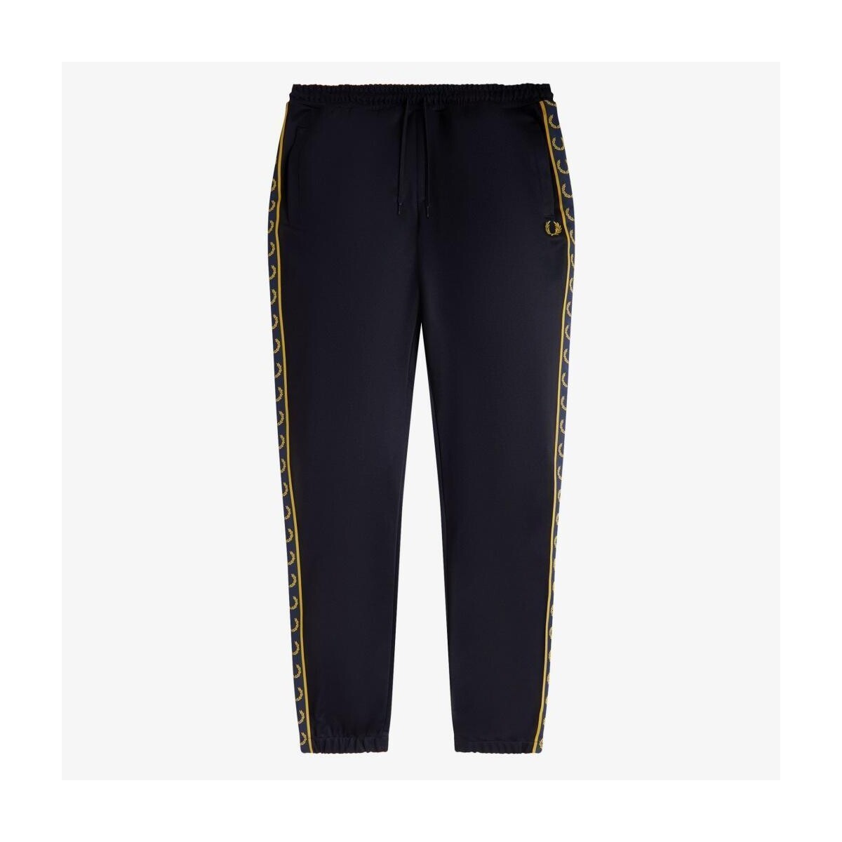 Fred Perry  CONTRAST TAPED TRACK PANT  Modrá