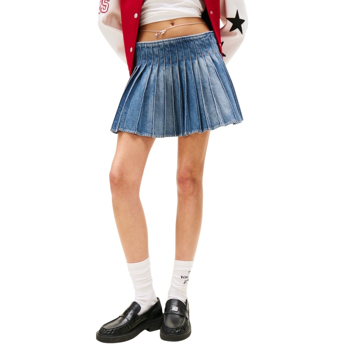 Tommy Hilfiger  TOMMY GIRL PLEATED D DW0DW21217  Modrá
