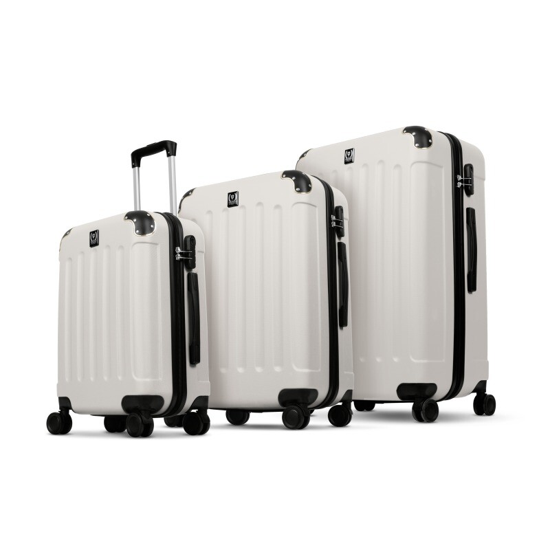 SWISS HUFEISEN Sada kufrů 3 ks krémová SF-5003