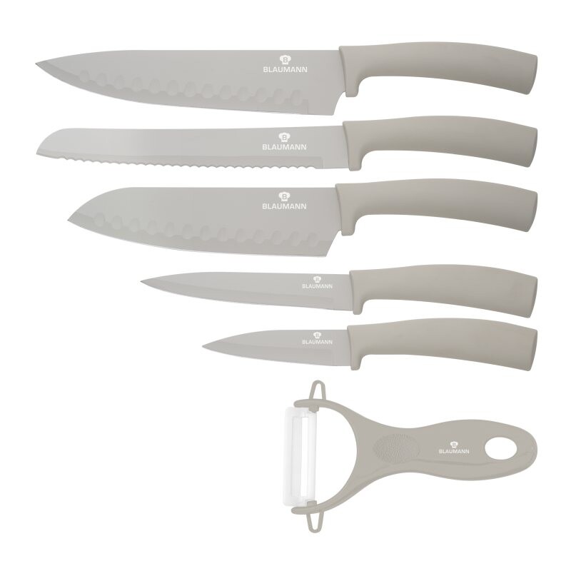 BLAUMANN Sada nožů 6 ks krémová BL-5137