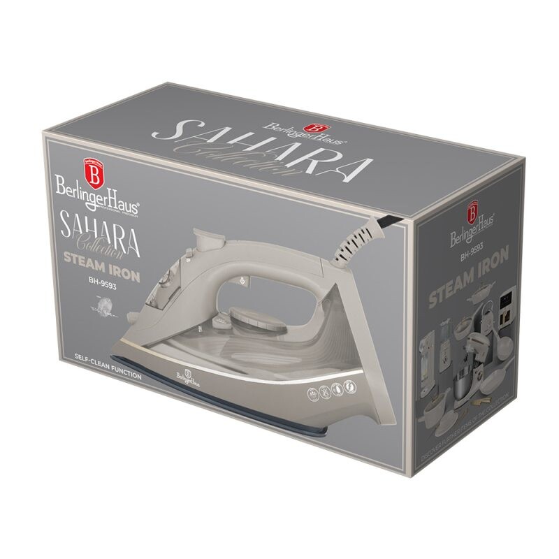 BERLINGERHAUS Žehlička napařovací 2200 W Sahara Collection BH-9593