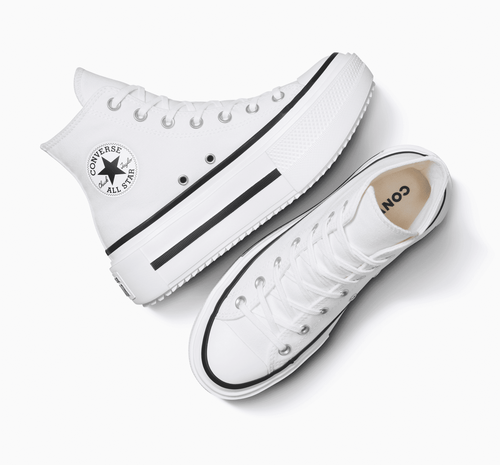 converse Dámské boty CONVERSE CHUCK TAYLOR ALL STAR LIFT DOUBLE STACK 36 EU A12976C