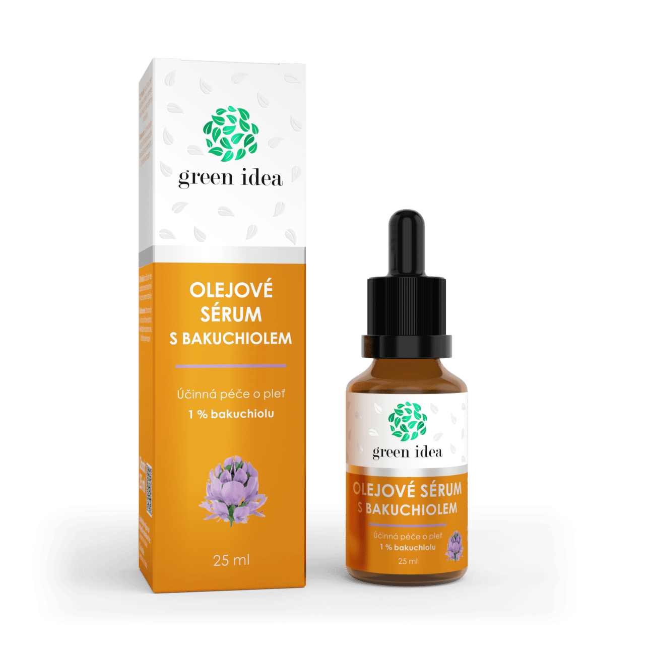 Green idea Olejové sérum s bakuchiolem 25 ml