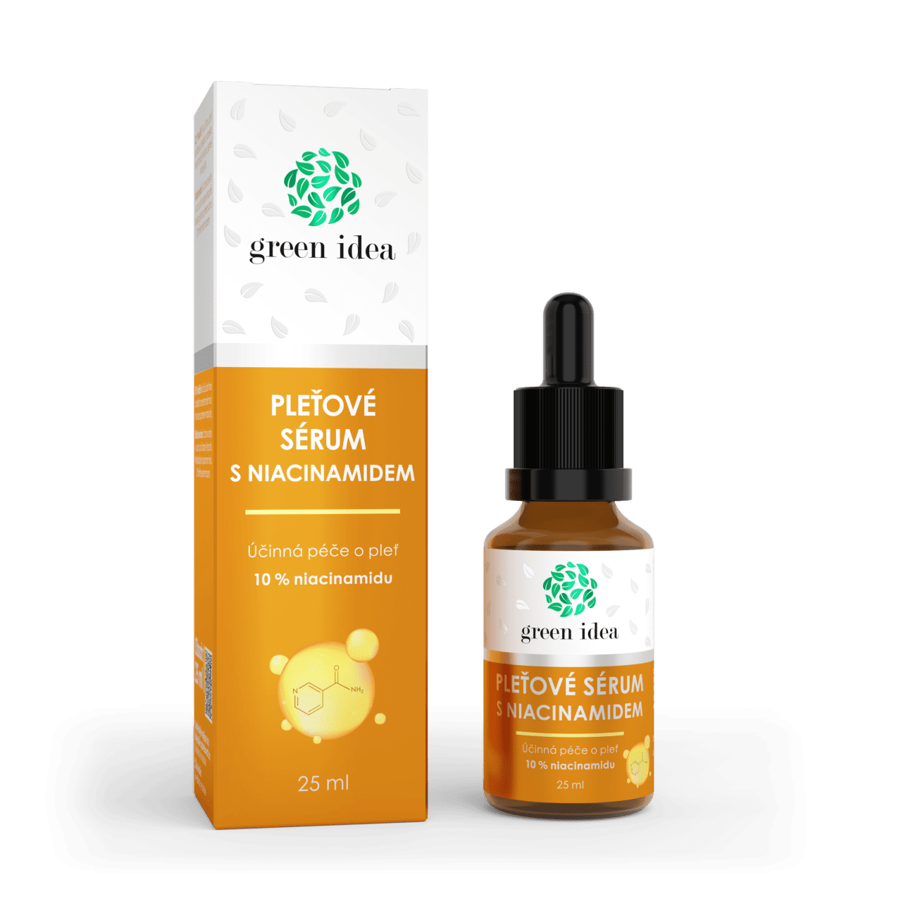 Green idea Pleťové sérum s niacinamidem 25 ml